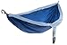 ENO, Eagles Nest Outfitters DoubleNest Lightweight Camping Hammock, 1 to 2 Person, Powder Blue/Royal