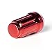 Circuit Performance Spline Drive Tuner Acorn Lug Nuts Red 12x1.5 Forged Steel (20pc + Tool)