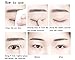 500 Pairs(1000PCS) 24mm x 3mm Nude Portable Breathable Naturally Lace Style Invisible Single Sided Double Eyelid Tape Self-Adhesive Eyelid Stickers Instant Eye Lift Strips