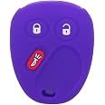 SEGADEN Silicone Key Fob Cover For Ford 4-Button Flip Remote (CV2721) - Purple Case Protector For F-150, Ranger, Bronco - View #9