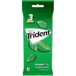 UPC 012546011365 product image for Trident Sugar Free Gum Spearmint, 42 ct (B071S9RGB2) | upcitemdb.com