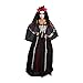 Dreamgirl Women's Ms. Bones Zombie Bride Costume, Black, Small