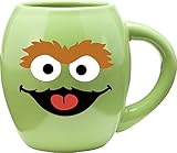 Vandor Sesame Street Oscar 18 Oz. Oval Ceramic Mug (32363)