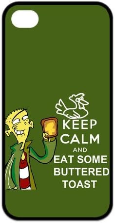 Fashion Keep Calm And Eat Nutella Personalized iPhone 4,4S Rubber Silicone Case Cover
