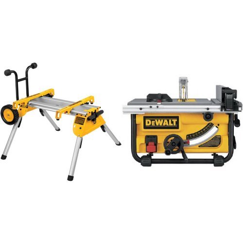 DEWALT DW7440RS Rolling Saw Stand with 10Inch Compact Job Site Table