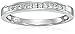 Platinum Princess-Cut Diamond Wedding Band (1/4cttw, H-I Color, SI2-I1 Clarity)