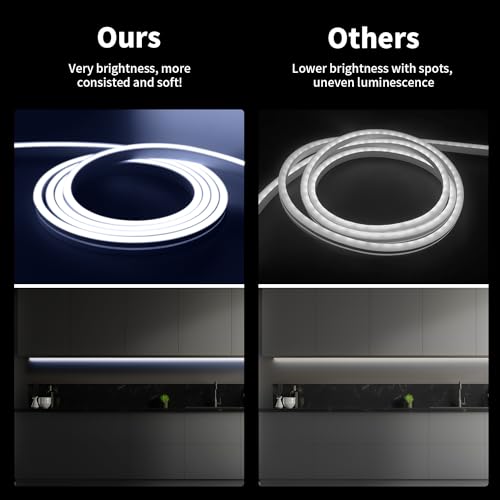 Luma Cove LED Channel Kit - 16.4 Ft Modular, Renter-Friendly Indirect Lighting For Walls
