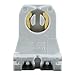 Leviton 13351 - T8 or T12 - Turn-Type Lampholder - Medium Bi-Pin Socket - Non-Shunted - For Programmed Start Ballasts - Low Profile