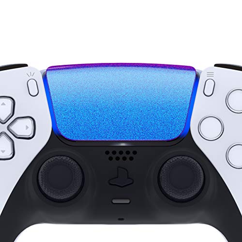 eXtremeRate Chameleon Purple Blue Replacement Touchpad Cover for PS5
