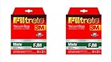 Miele FJM Synthetic Vacuum Bags and Filters by Filtrete, 10 Bags and 4 Filters