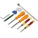 Kupton Nintendo Screwdriver Triwing Professional Full Tool Repair Kit for Nintendo Wii /DS /DS Lite /GBA/Gamecube Security Screw Driver Game Bit Set