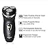 RUNWE Electric Shaver for Men Premium Cordless Razor with Pop up Trimmer Wet and Dry Use