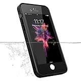 Waterproof Case for iPhone 7, Vcloo IP68 6.6ft(2M) Underwater Case for iPhone 7,Dust Proof, Snow Proof, Shockproof, Heavy Duty Protective Case Cover for iPhone 7, 4.7'' with Touch Screen (Black)