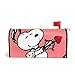 Duwamesva Funny Mailbox Cover Snoopy Cupid Print Magnetic Mail Cover Post Letter Box Cover Home Garden Decor