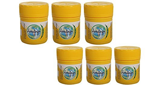 Pack of 6 - Amrutanjan Pain Balm Yellow - 9g