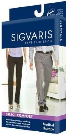 LL860 Select Comfort Series 30-40 mmHg Open Toe Unisex Thigh High Sock Size: S4 by Sigvaris