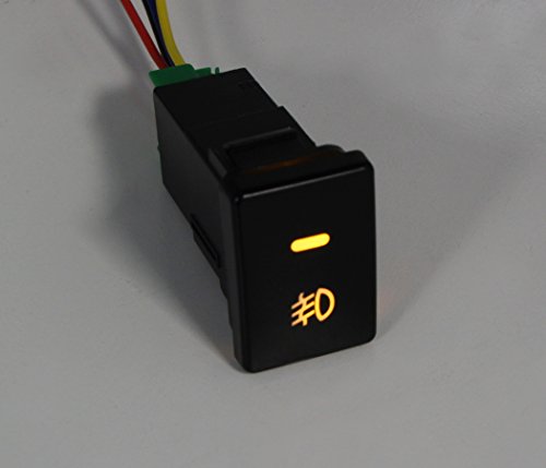 image for iJDMTOY (1) Factory Style 4-Pole 12V Push Button Switch w/ LED Backgro
