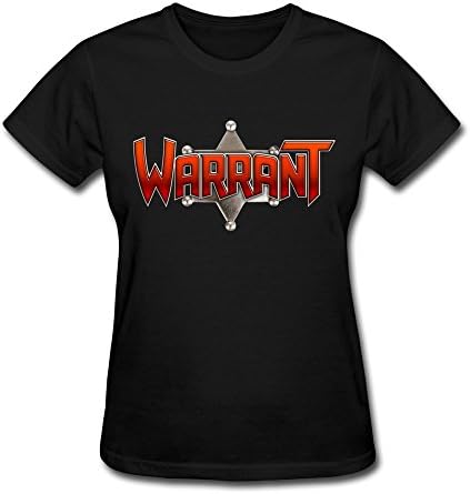 XiangXiangli Girl Warrant Logo Crew Neck Tshirts XL Black