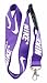 Nike Purple Lanyard Keychain Holder with Snap Buckle