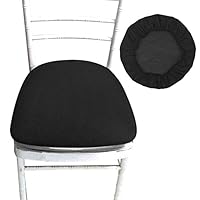 SHZONS Chair Seat Covers, Removable Elastic Dining Chair Cover Protectors Stool Slipcovers for Bar Stools Dining Room Patio Office Chair