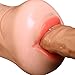 Adult Toys Blowjob Masturbation Cup Soft Deep Throat Male Masturbator Chocolates Oral Sex with Teeth Tongue Realistic Pocket Pussy Sex Toys for Men T-Shirt