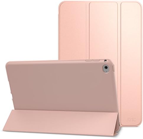 ATiC Case for iPad Mini 4, Slim Smart Shell Stand Case with Soft TPU Back Cover for Apple iPad Mini 4 7.9 inch 2015 Release Tablet, Rose GOLD (with Auto Wake / Sleep)