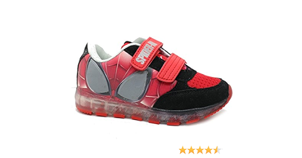 Zapatillas Deportivas con luz Spiderman- Talla 24 : Amazon.es: Zapatos y  complementos