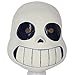 Undertale Sans Helmet Deluxe Latex Full Head Mask Halloween Cosplay Props Kids Xcoser