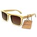 Bamboo Sunglasses,100% Hand Made Wooden Sun Glasses,Men Women Wood glasses