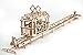 UGears Mechanical Model Tram with Rails wooden model KIT 3D puzzle Assembly