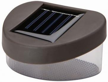 4 Piece Solar Fence LED Light Set