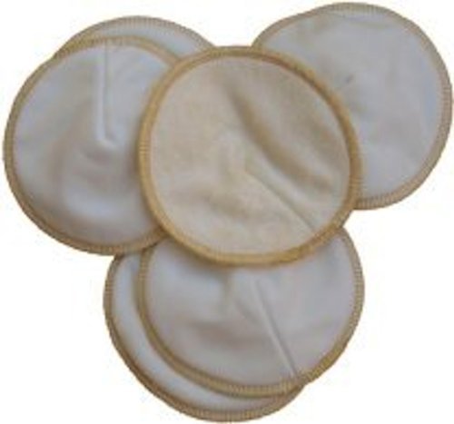 Mother ease Cloth Diapers Nursing Pads, Bamboo, 3 Piece