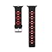 Pantheon Compatible Apple Watch Band 44mm 42mm Series 4 3 2 1 Silicone Sport Band Waterproof Compatible iWatch Bands for Men and Women