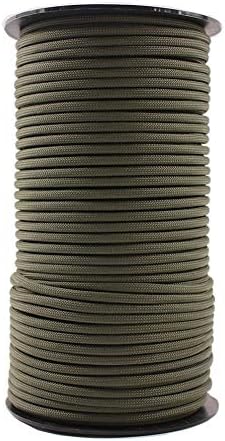Zconmotarich Parachute Rope Outdoor Camping Climbing Traction Survival Tool 100M