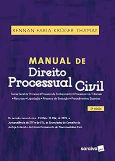 Livro Manual De Direito Processual Civil - 3ª Edição 2020