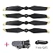 AxPower 2 Pairs Drone Propellers for DJI Mavic Pro or Mavic Pro Platinum Propellers Low-Noise and Quick-Release 8331F