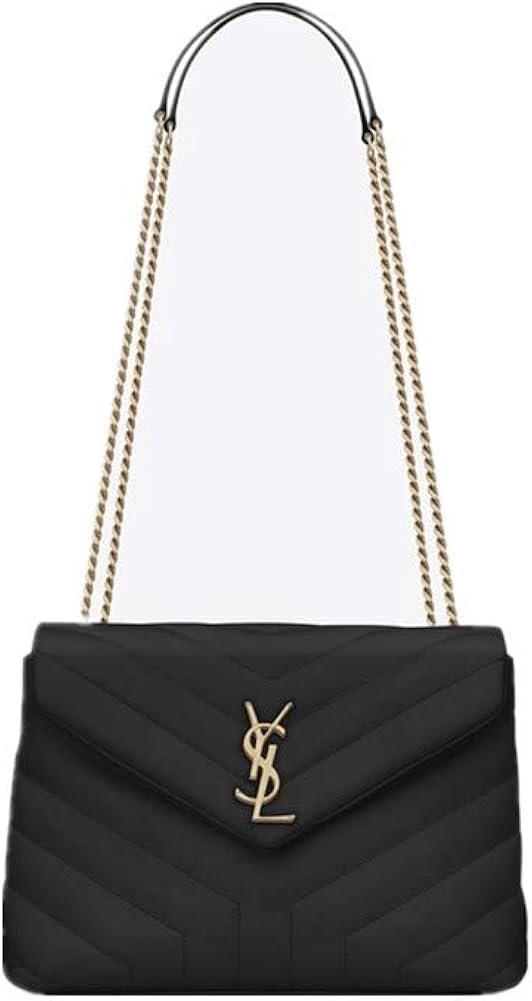 ysl black chain purse