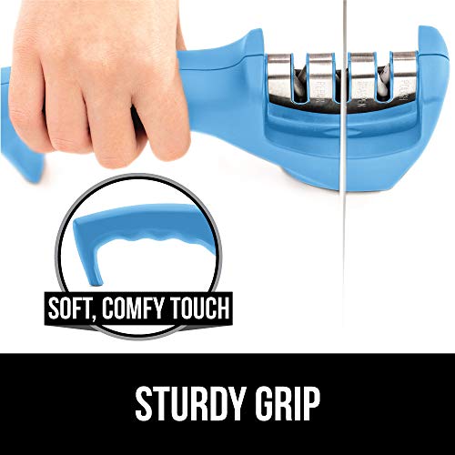 Gorilla Grip Original Premium Knife Sharpener, Professional Kitchen