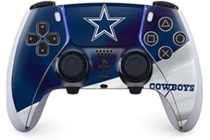 Skinit Decal Gaming Skin Compatible with PS5 DualSense Edge Pro Controller - Officially Licensed NFL Dallas Cowboys Design