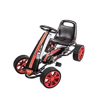 Pedal Car Tire Glue, Amazon Com Kinbor Go Kart Pedal Car Pedal Powered Ride On Toys For Boys Girls With Adjustable Seat Toys Games, Pedal Car Tire Glue