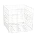 White Wire Dump Bin - 26