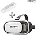 3D VR Glasses with/without Controller Portable 3D VR Headset Virtual Reality Headset Movies and Games for iPhone and Android 3.5-6