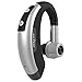 Sunbona Waterproof Headset Bluetooth 4.0 Universal Wireless Ear Hook Sports Jogging Stereo Earphone for iPhone iPad iPod Samsung Galaxy and More (Silver)