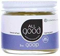 Elemental Herbs All Good Goop Organic Healing Balm 2 Ounce New