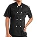 ChefUniforms.com Women’s Classic Chef Coat (XS-5X, 2 Colors) Black