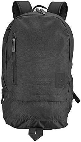 Nixon Men's Ridge Backpack II, All Black Nylon, One Size