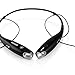 GEARONIC TM Wireless Sport Stereo Headset Bluetooth Earphone headphone Compatible with Android or iPhone Black