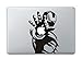 Iron Man Apple Hand Macbook Vinyl Sticker Laptop Skin