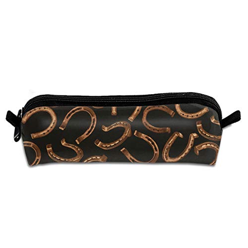 CQCJHHXH Horse's Iron Hoof - Horseshoe Falls Pencil Case Bag Stationery Pouch Bag for Kids,School Student Stationery One Size