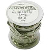 16 Gauge Pre-Tinned Copper Wire - 1 Lbs
